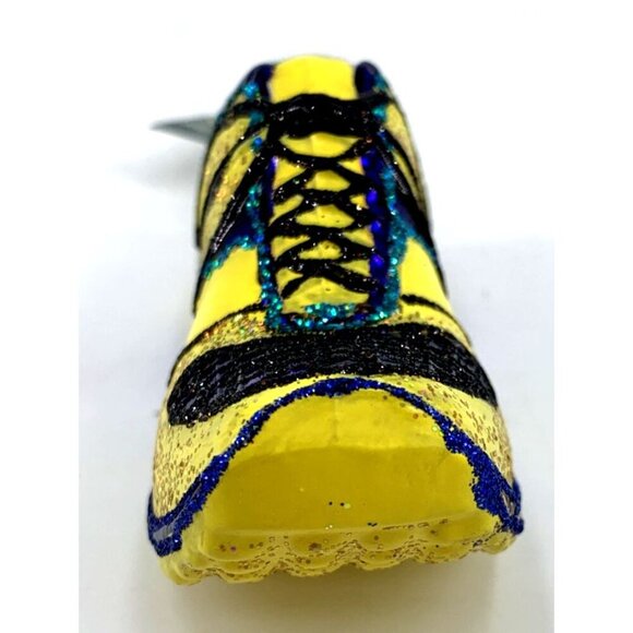 Running Shoe Old World Christmas 4" Blown Glass Ornament OWC 2013 - Picture 5 of 9